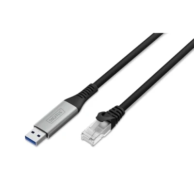 Afbeelding van DIGITUS USB 3.2.RJ45 Ethernet Kabel 1Gbit/s 15 m