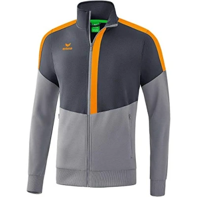 Afbeelding van Erima Squad worker jack slate grey/monument grey/ new orange 34 / 152