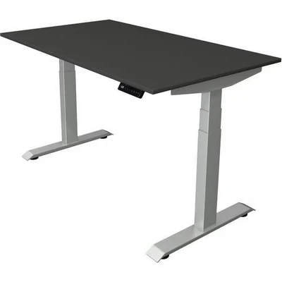 Afbeelding van Kerkmann Zit sta bureau Move 4 antraciet 140x80cm elektrisch