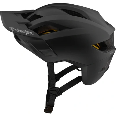 Afbeelding van Troy Lee Designs Flowline MIPS Orbit Jeugd Fietshelm, zwart, afmeting 48 53