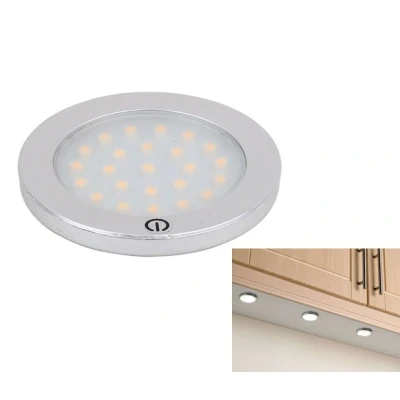 Afbeelding van LED keuken kast verlichting koud wit touch on/off 12v