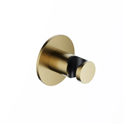 Afbeelding van Hotbath Wandsteun Geborsteld Messing PVD AC514BBP