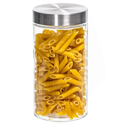 Afbeelding van Sareva Voorraadpot Glas / RVS deksel ø 11.5 cm 1.7 liter