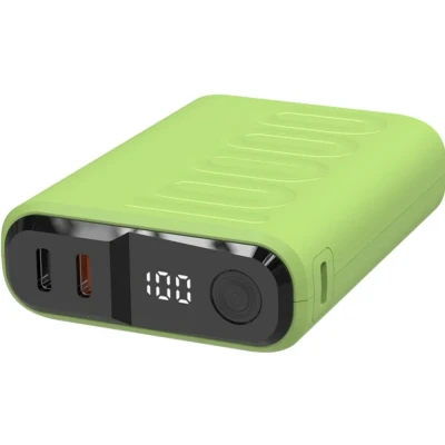 Afbeelding van RealPower PB 10000C PD+ 10000 mAh Lichtgroen