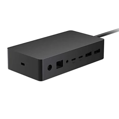 Afbeelding van Microsoft Surface Dock 2 voor Notebook/Desktop PC/Smartphone/Monitor/Toetsenbord/Muis 199 W 6 x USB poorten Netwerk (RJ 45) Bedraad (vernieuwd)