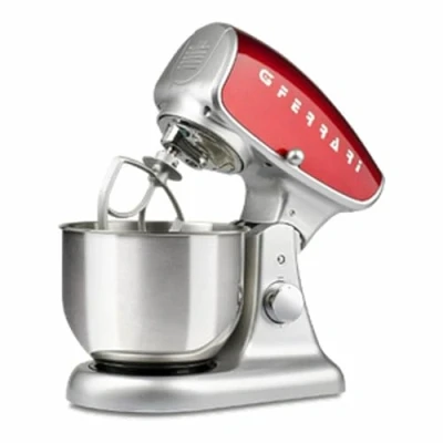 Afbeelding van G3 Ferrari G2007506, Pastaio Deluxe, stand mixer, 5,2L, 1200W, zilver/rood