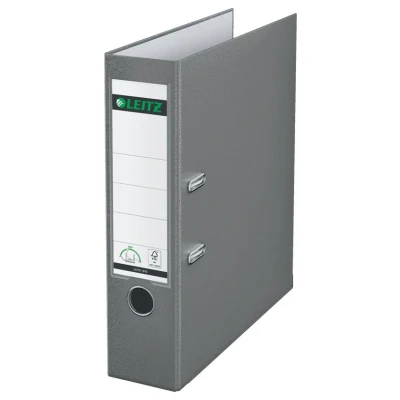 Afbeelding van Ordner Leitz 1010 180 80mm PP A4 grijs