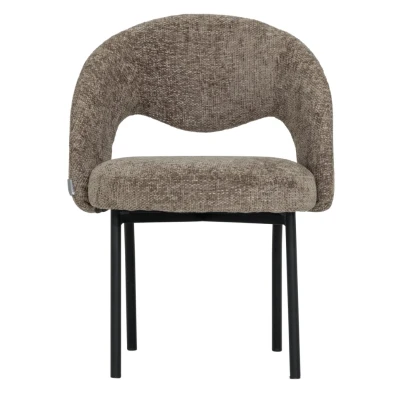Afbeelding van MUST Living Side chair Arca,86x61x61 cm, glossy brown