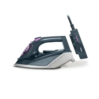 Afbeelding van Livoo Draadloos strijkijzer DOM483 met of draadloos, keramische zool, 2200 W, capaciteit 350 ml, regelbare thermostaat, stoomstroom 0 tot 30 g/min