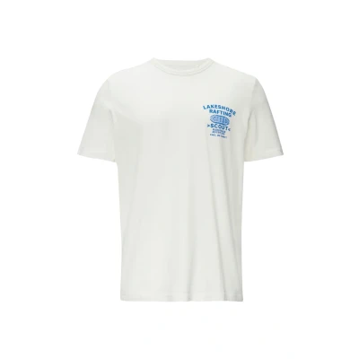 Afbeelding van s.Oliver MIT Frontprint Tshirt print, Heren, Maat: XL, Weiß