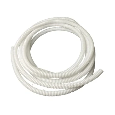 Afbeelding van Gegolfde buizen 2m 6mm Kleur: wit