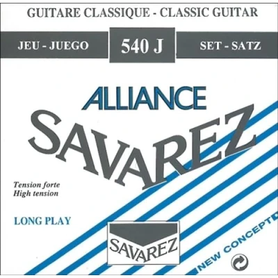 Afbeelding van Savarez K Git. snaren 540J Alliance High Tension Klassieke gitaarsnaren