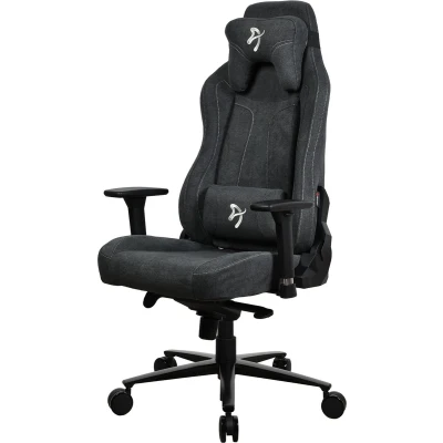 Afbeelding van Arozzi Vernazza XL Softfabric Gamestoel Dark Grey
