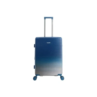 Afbeelding van Saxaoline Blue Elite Harde koffer / Trolley Reiskoffer (Medium) Blauw