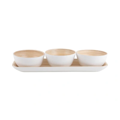 Afbeelding van Present Time Snack Set Puro Wit