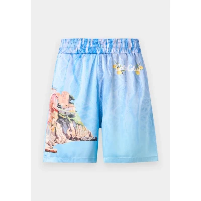 Afbeelding van Carlo Colucci Unisex Shorts, Maat: Large, Blau