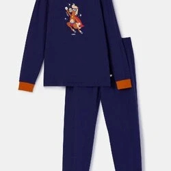 Afbeelding van woody pyjama jongens/heren PLE/893 M