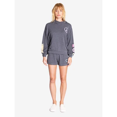 Afbeelding van PJ Salvage Pyjamabroek lichtblauw / lichtgeel antraciet pink