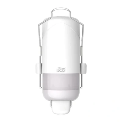 Afbeelding van Tork Liquid zeep dispenser wit arm bediening S1 560100