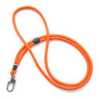 Afbeelding van trage.band® Lange verstelbare draagband/koord met karabijnhaak, oranje