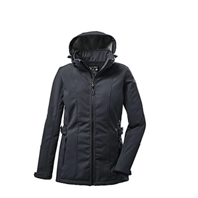 Afbeelding van Killtec Kow 147 Wmn Sftshll Jckt Softshelljas/outdoorjas met afritsbare capuchon