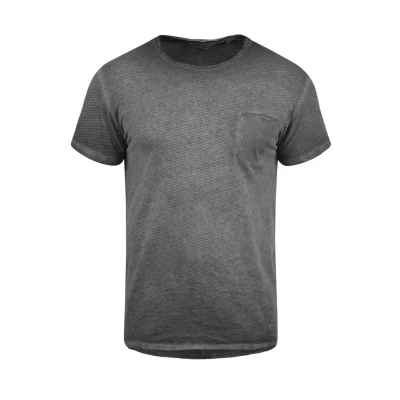 Afbeelding van Solid Sdroy Tshirt print, Heren, Maat: XXL, Black