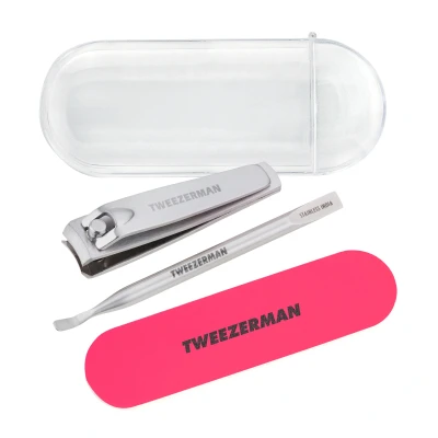 Afbeelding van Tweezerman Mini Neon Nail Rescue Kit No Nipper 1 st Nagellak Beautytasting