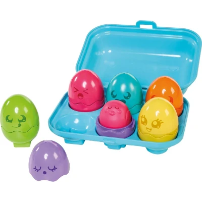 Afbeelding van TOMY Bright Chicks Eitjes Educatief peuterspeelgoed