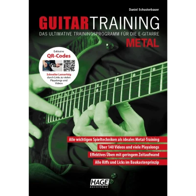 Afbeelding van Guitar Training Metal (mit Daten DVD)