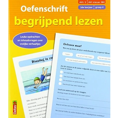 Afbeelding van Deltas Oefenschrift begrijpend lezen AVI:3 AVI nieuw: M4, 2de leerjaar
