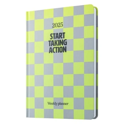 Afbeelding van Grupo Erik A5 Agenda 2025 Kleur Fun Future In Focus Plans Progress Weekplanner 13 maanden weekagenda Afsprakenplanner Weekoverzicht