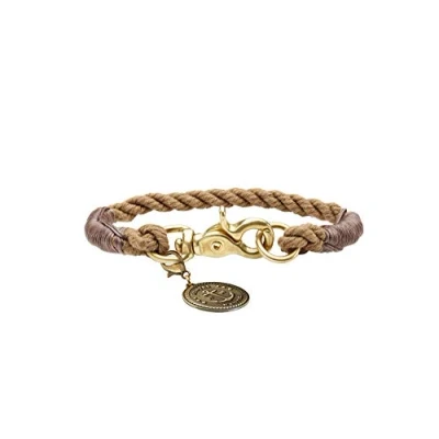 Afbeelding van HUNTER Nautical Rope hondenhalsband, resistent, flexibel, bestendig, 40 (S M), beige kleur