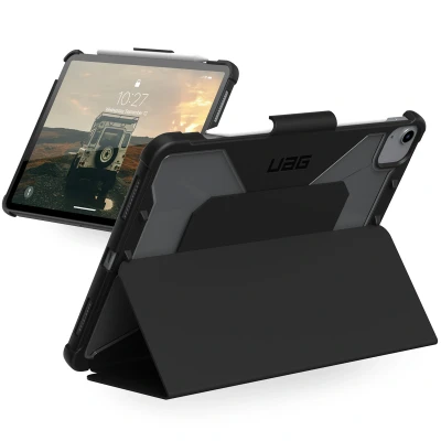 Afbeelding van Apple iPad Air 2022 Hoes: UAG Plyo Backcover Tablet Shockproof/Valbescherming Hardcase,Backcover Zwart / Ice Kunststof Hoezen