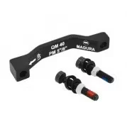 Afbeelding van Magura Remschijf Adapter Voor Of Achter 160/180 mm Zwart
