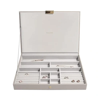 Afbeelding van Stackers Taupe Supersize Jewellery Box Lid