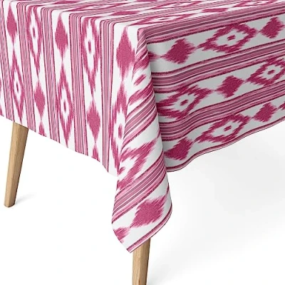 Afbeelding van MARTINA HOME Tafelkleed van hars, eilanden, roze, 100 x 140 cm