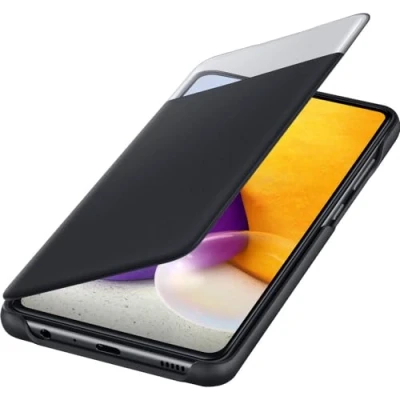 Afbeelding van Samsung Galaxy A72 5G S View Wallet Cover (Black) EF EA725PBEGEW