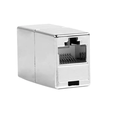 Afbeelding van BIGtec LAN kabelkoppelingsadapter RJ45 Ethernet connector netwerk modulaire netwerkkoppeler voor patchkabel netwerkkabel Ethernetlan Ethernetkabel verlengstuk CAT.5 CAT.6 CAT.7