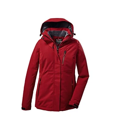 Afbeelding van killtec Women&#039;s Functioneel jack/outdoorjack met afritsbare capuchon KOW 140 WMN JCKT, red, 44, 37411 000