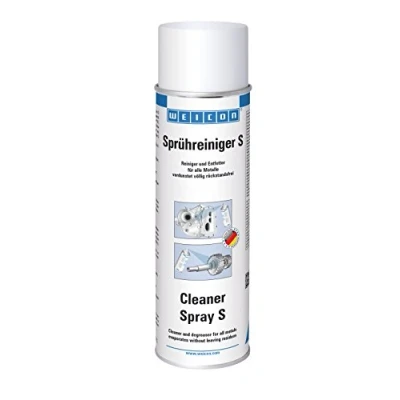 Afbeelding van WEICON Sproeireiniger S 500 ml, reiniger en ontvetter voor metaal, glas, keramiek kunststof