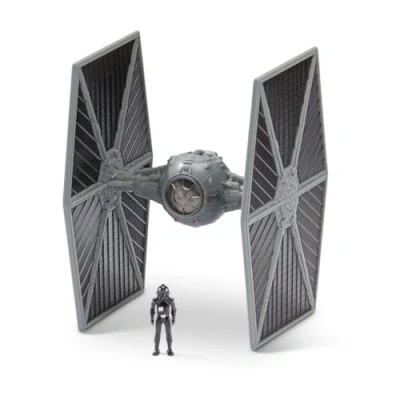 Afbeelding van Bizak Star Wars Nave, 8 cm, Tie Fighter grijs, incl. 1 figuur (62610004)