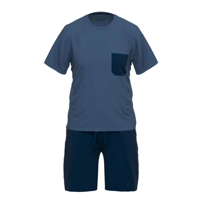 Afbeelding van Ceceba pyjama blauw