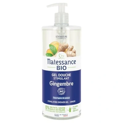 Afbeelding van Natessance Stimulating Shower Gel Ginger 1 l