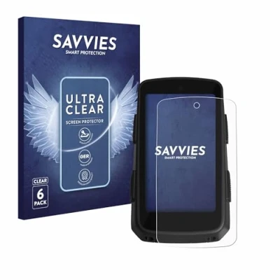 Afbeelding van Savvies (6 Stuks) Schermbeschermer voor Hammerhead Karoo 3 Screen Protector Ultra Transparant