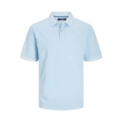 Afbeelding van Jack &amp; Jones Premium Poloshirt, Heren, Maat: Large, Cerulean
