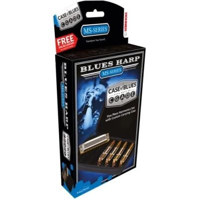 Afbeelding van HOHNER Blues Harp MS, C/D/E/G/A, 5 pack
