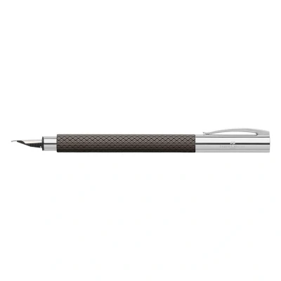 Afbeelding van Vulpen Faber Castell Ambition F OpArt zwart zand
