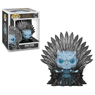 Afbeelding van Funko Pop! Deluxe: Game of Thrones S10 Night King Sitting on Throne Verzamelfiguur