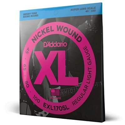 Afbeelding van D&#039;Addario EXL170SL Regular Light 45 100 Super Long Scale