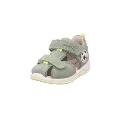 Afbeelding van Superfit Boomerang sandalen voor jongens, lichtgroen geel 7500, 27 EU